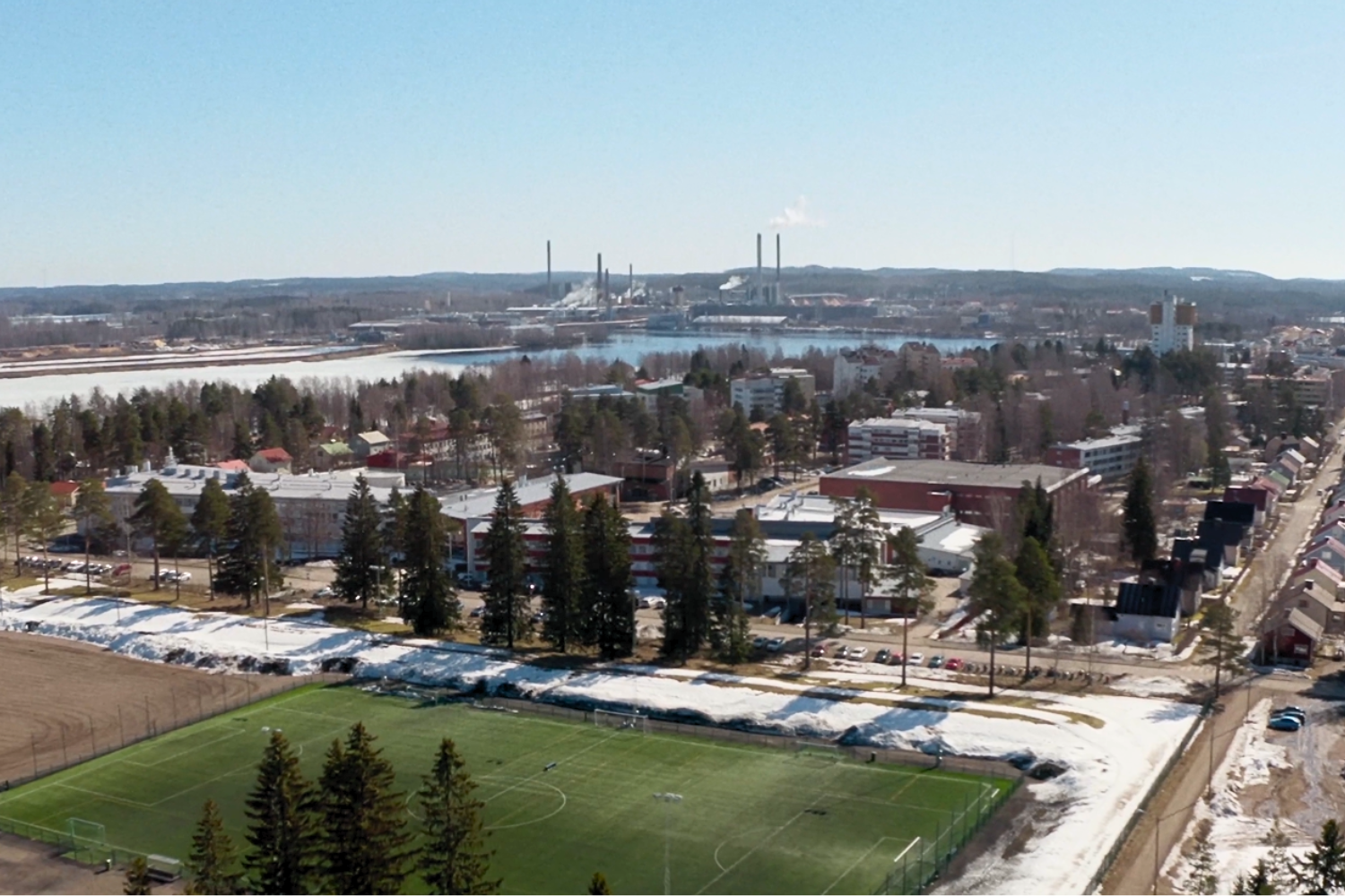 Varkaudesta maisemakuva